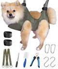 10-in-1 Pet Grooming Hammock Harness - Safe & Comfortable Nail Trimming Kit