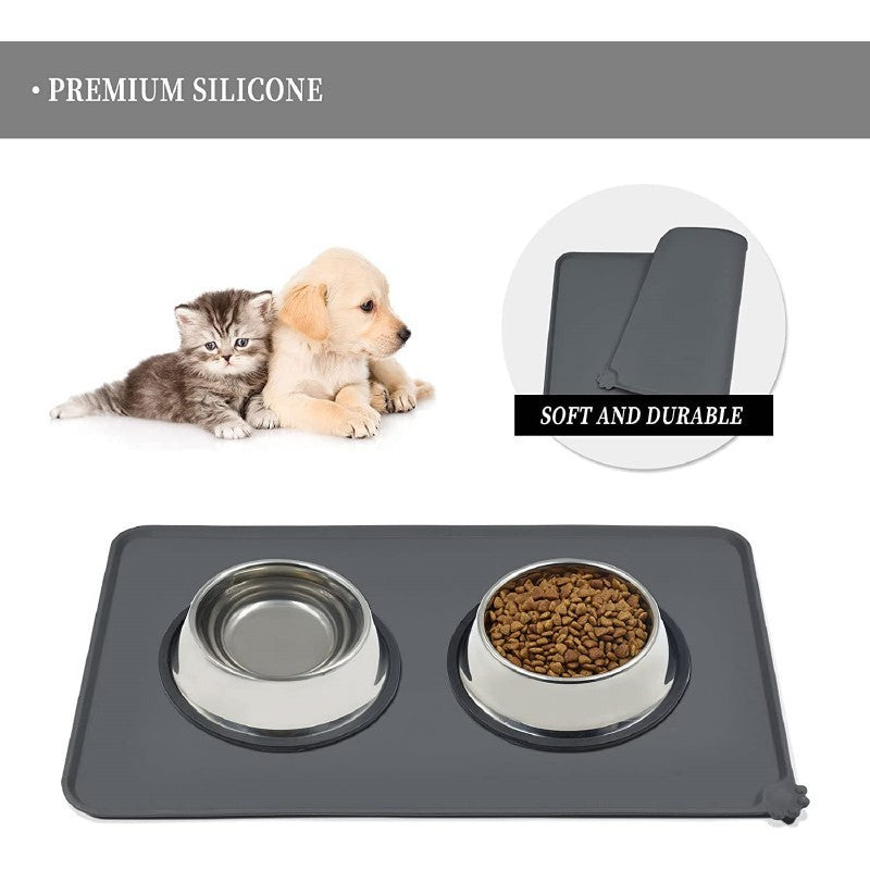 Non-Slip Silicone Waterproof Pet Feeding Mat