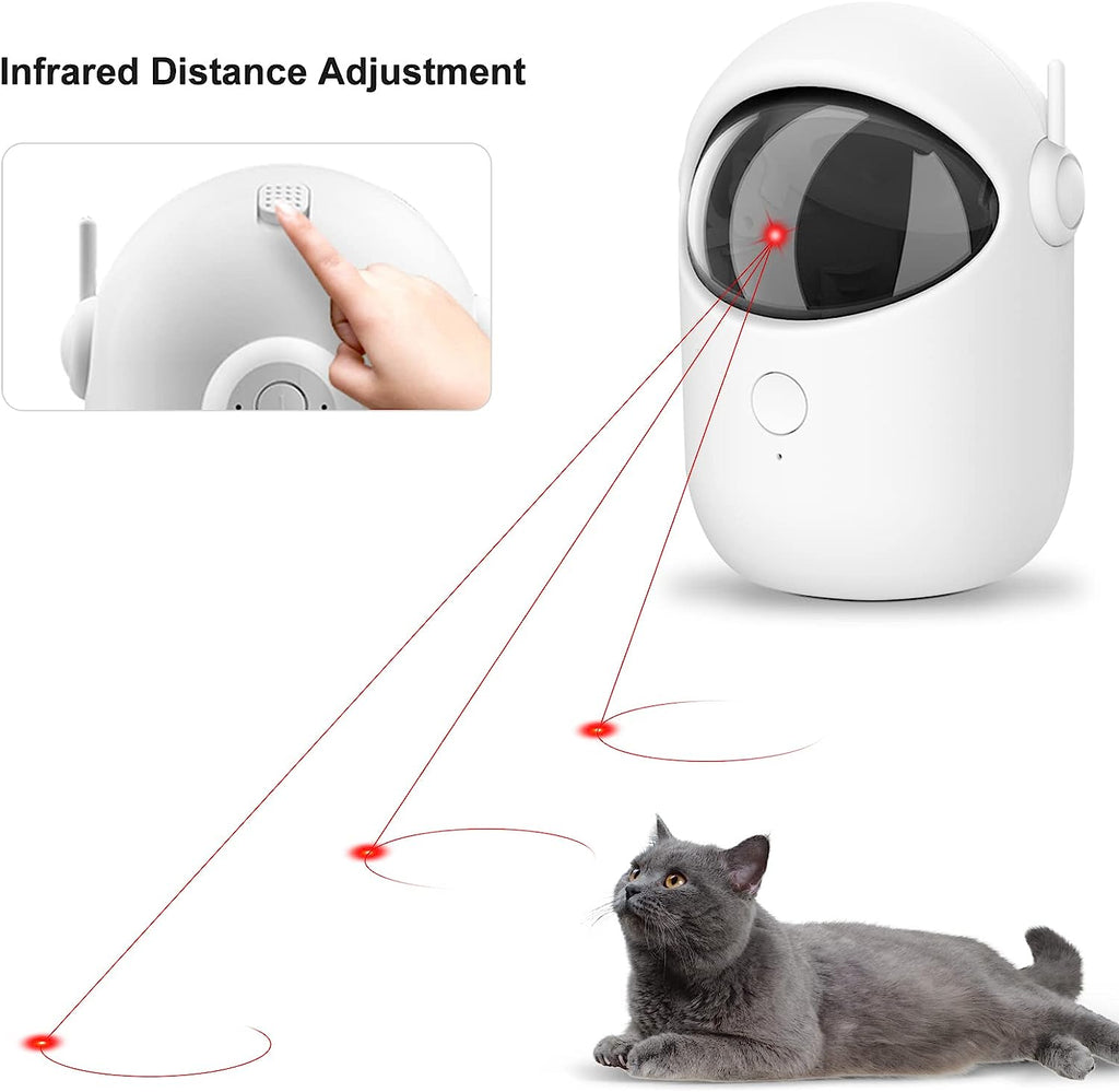 Automatic Rotating Laser Cat Toy (USB Rechargeable)