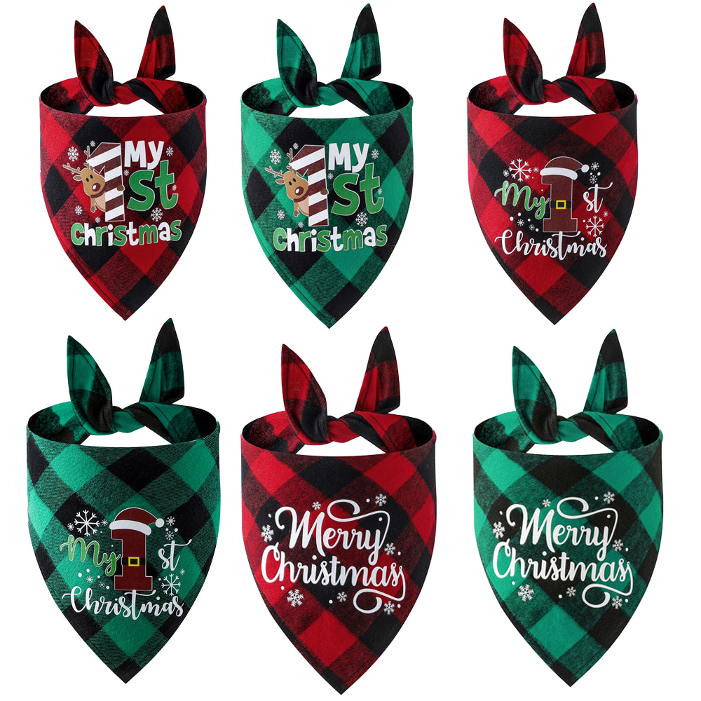 Floral Dog Bow Tie & Collar Set - Elegant Adjustable Neckwear for Pets