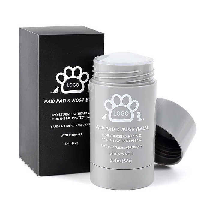 Organic Natural Dog Paw Balm - Soothes Dry & Cracked Paws (Lick-Safe)