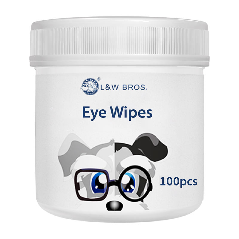 Pet Eye Tear Stain Remover Wipes - 100ct Gentle Facial Wipes