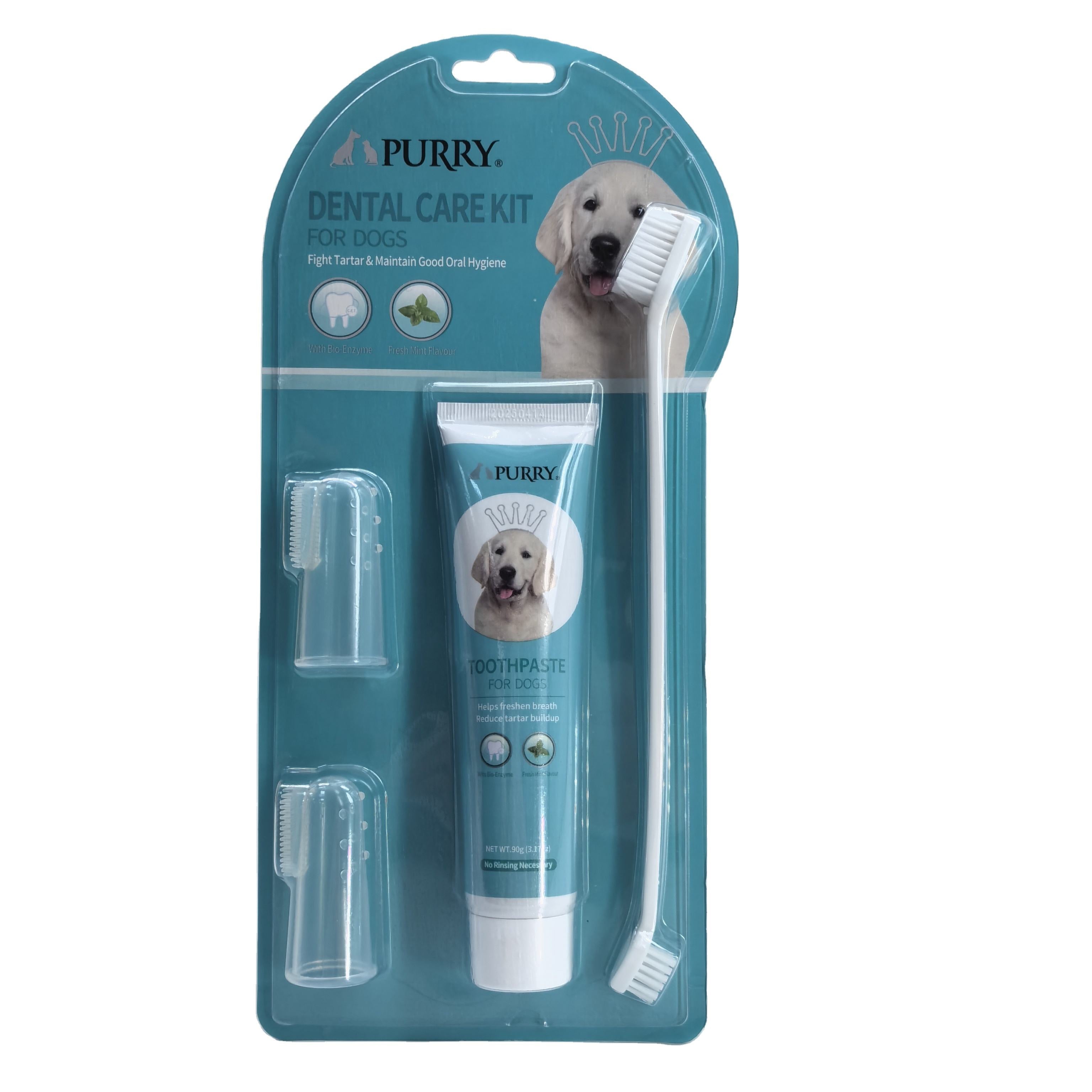 Professional Dog Dental Care Toothbrush Kit