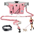 Hands-Free Bungee Dog Leash with Waist Belt