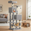 54" Multi-Level Cat Tree Tower - Luxury Activity Center with Condo