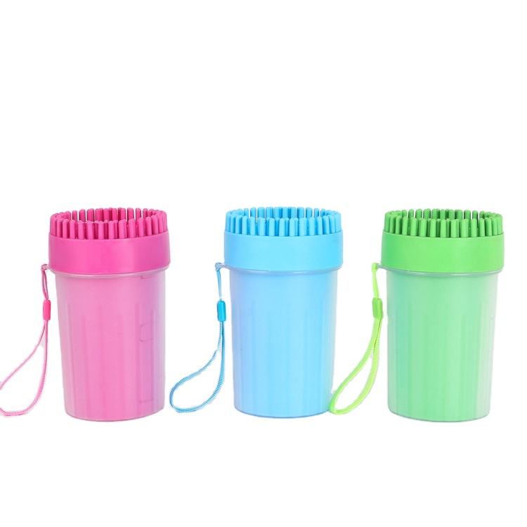 Portable Pet Paw Plunger Washer for Muddy Paws