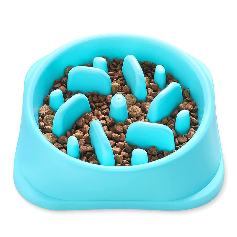 Eco-Friendly Slow Feeder Dog Bowl for Healthy Digestion