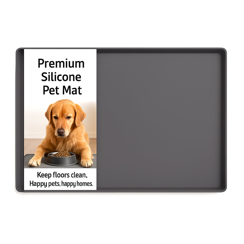 Non-Slip Silicone Waterproof Pet Feeding Mat