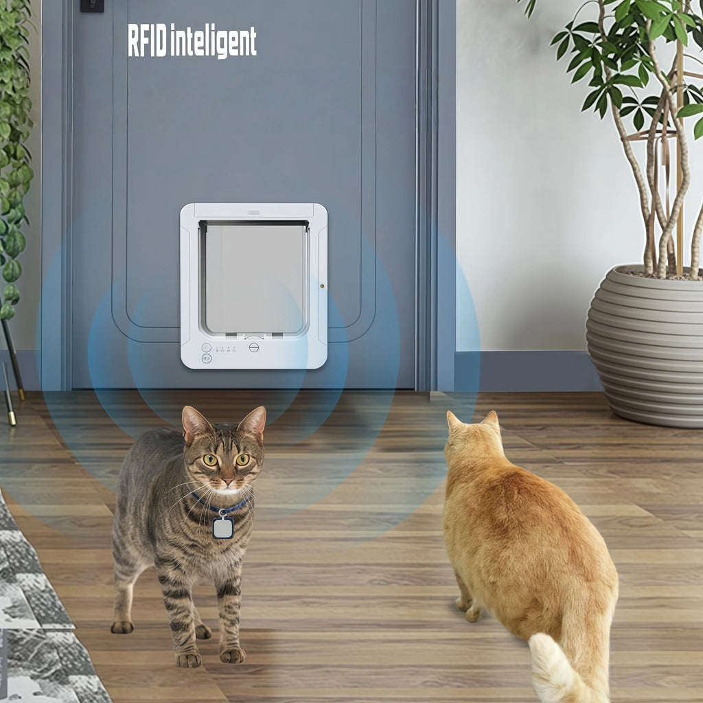 Smart Microchip Activated Pet Door for Cats & Dogs