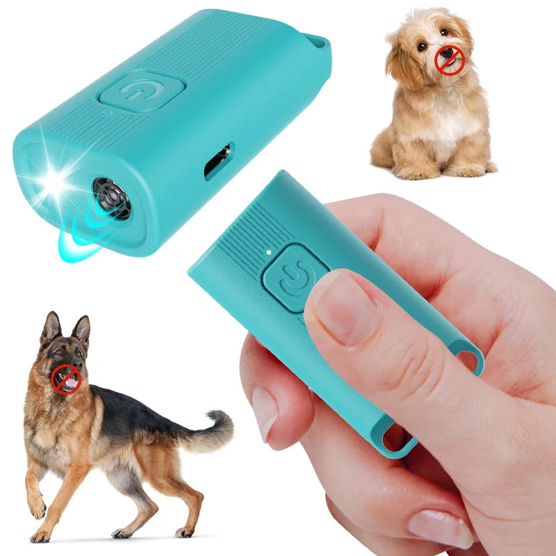 Ultrasonic Dog Bark Deterrent Handheld Trainer