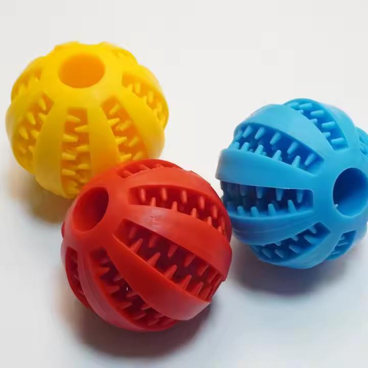 Heavy Duty Durable Squeaky Dog Chew Ball