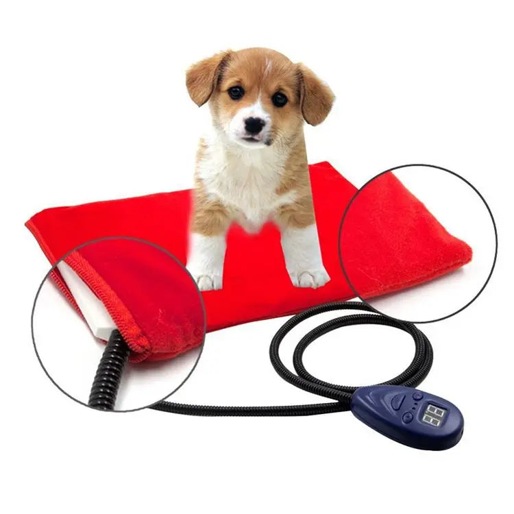Pet Heating Pad with Timer & Temperature Control
