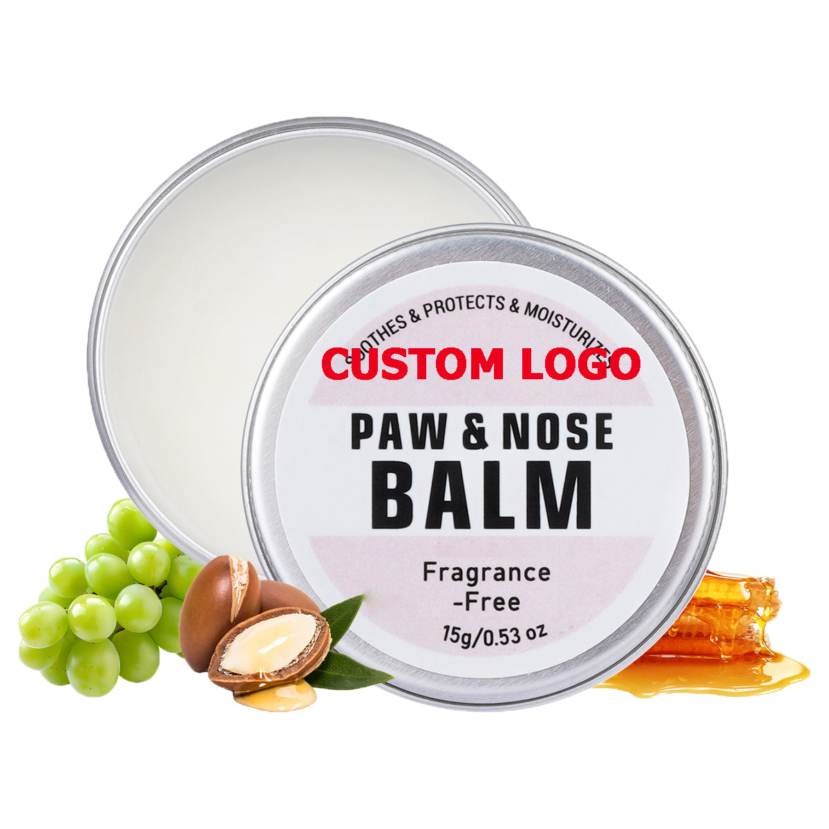 Natural Paw Soothing Balm Stick - Organic Nose & Paw Moisturizer