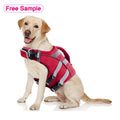 High Visibility Dog Life Jacket with Rescue Handle